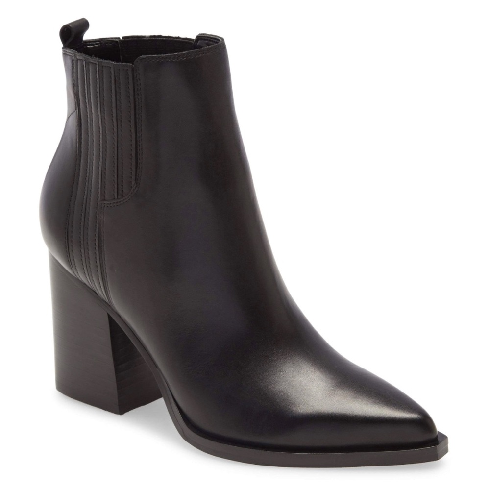 Marc Fisher LTD Black Oshay Pointed Toe Bootie size 9